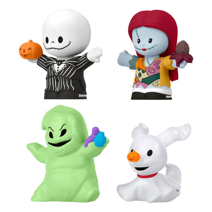 L'Étrange Noël de monsieur Jack pack 4 minifigurines Fisher-Price Little People Collector 7 cm L'Étrange Noël de monsieur Jack pack 4 minifigurines Fisher-Price Little People Collector 7 cm