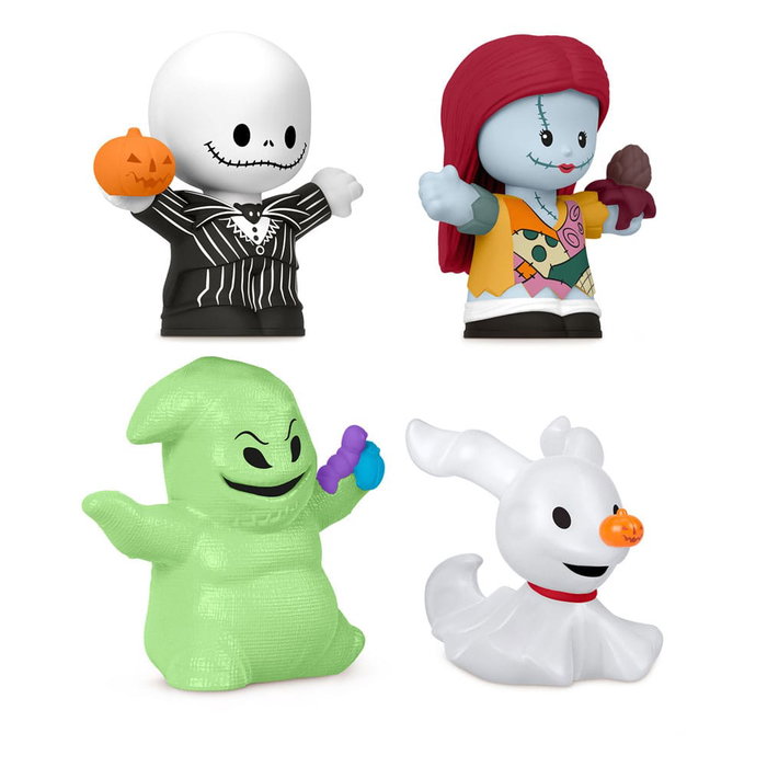 L'Étrange Noël de monsieur Jack pack 4 minifigurines Fisher-Price Little People Collector 7 cm L'Étrange Noël de monsieur Jack pack 4 minifigurines Fisher-Price Little People Collector 7 cm