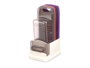 Kinvara Râpe Rectangulaire avec Réceptacle 10x23x13 cm - Plastique et Acier Inoxydable - Couleurs Métal, Violet, Noir, Rose (Set de 8)