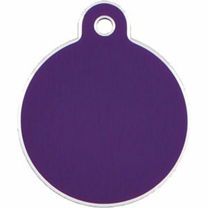 Plaque d'identification pour collier Imarc Circle Lila