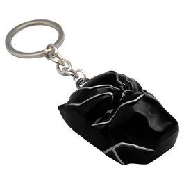 KIDS LICENSING - Porte-clés 3D Black Panther Marvel en métal - 14 x 9.5 cm