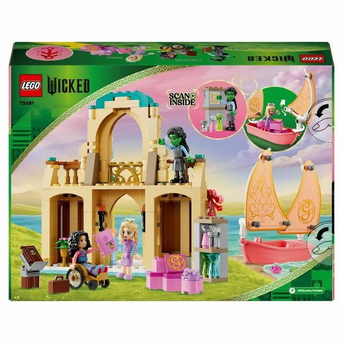 LEGO Wicked 75681 Glinda, Elphaba et Nessarose à l'Université de Shiz