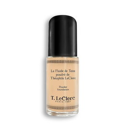 Leclerc Fond de Teint Fluide Poudre Clair Rosé Mat - Teinte 02, 30 ml