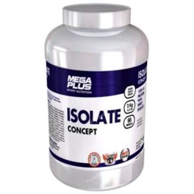 MEGA PLUS Isolate Concept Chocolate 2Kg - Aide à la construction musculaire, 88.4% de protéines MEGA PLUS Isolate Concept Chocolate 2Kg - Aide à la construction musculaire, 88.4% de protéines