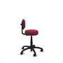 PIQUERAS Y CRESPO Chaise de bureau Llanos Grenat sans accoudoirs