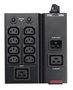 PowerWalker MBS/PDU Commutateur de Bypass de Maintenance et Unité de Distribution d'Alimentation 1-3 kVA, 16 A, 208-240 V, Noir