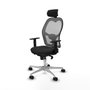Piqueras y Crespo Chaise de Bureau 1D086N2 Noir