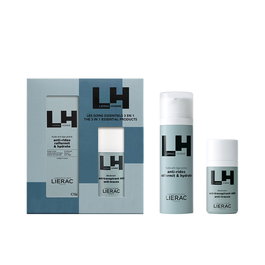 Lierac - Set 2 pièces Fluide Anti-Âge LH GLOBAL - Soin hydratant, raffermissant et anti-rides pour teint frais et peau revitalisée