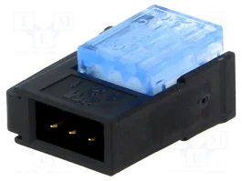 3M Connecteur Mini-Clamp mâle 3 broches bleu pour données 32V