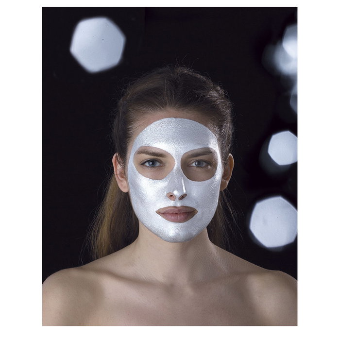 Iroha Masque Peel-Off Lumineux Platine - Soin Éclaircissant et Purifiant pour Tous Types de Peau - 4 Utilisations