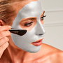 Iroha Masque Peel-Off Lumineux Platine - Soin Éclaircissant et Purifiant pour Tous Types de Peau - 4 Utilisations