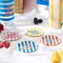 Home Deco Factory Lot de 4 sous-verres Dolce Vita en bois MDF, d.10 cm