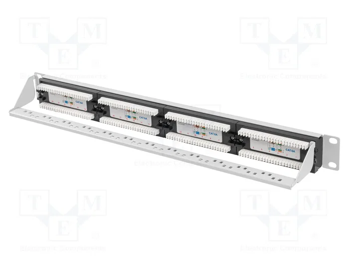 LANBERG PPUA-1024-S Panneau de brassage RJ45 24 ports 1U LANBERG PPUA-1024-S Panneau de brassage RJ45 24 ports 1U