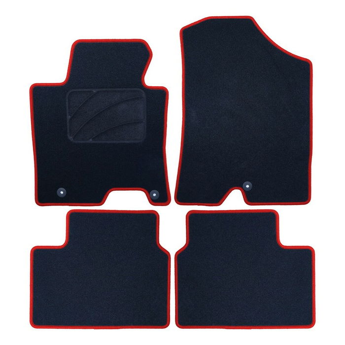 Set de tapis de voitures OCC Motorsport OCCHY0014RD Rouge Hyundai i30 5 Pièces Set de tapis de voitures OCC Motorsport OCCHY0014RD Rouge Hyundai i30 5 Pièces