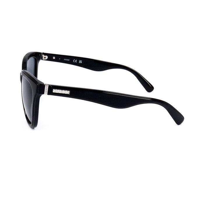 Guess Gafas GF0296 01A 140 mm – Lunettes de soleil femme, monture géométrique, verres UV400