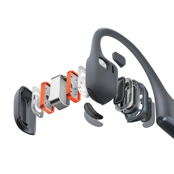 AfterShokz OpenRun Pro 2 S820-ST-BK Casque audio sport sans fil Bluetooth ouvert, noir