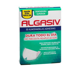 Algasiv SUPERIOR Pastilles Adhésives Prothèse Dentaire - Fixation Forte et Confortable, 30 Unités