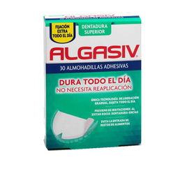 Algasiv SUPERIOR Pastilles Adhésives Prothèse Dentaire - Fixation Forte et Confortable, 30 Unités