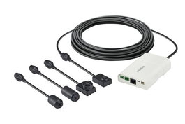 Hanwha Caméra de surveillance IP Wisenet X 2MP (1920x1080) 60 ips PoE avec audio bidirectionnel et emplacement SD - Compatible WiseStream II, WDR 120dB