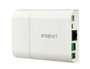 Hanwha Caméra de surveillance IP Wisenet X 2MP (1920x1080) 60 ips PoE avec audio bidirectionnel et emplacement SD - Compatible WiseStream II, WDR 120dB