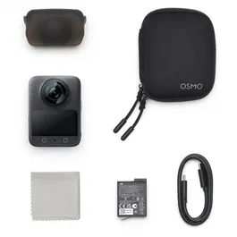 DJI Osmo 360 Caméra 360° avec Capteur 1 pouce - Vidéo 8K native, Photo 360° 120 MP, 4K à 120 ips, D-Log M 10 bits