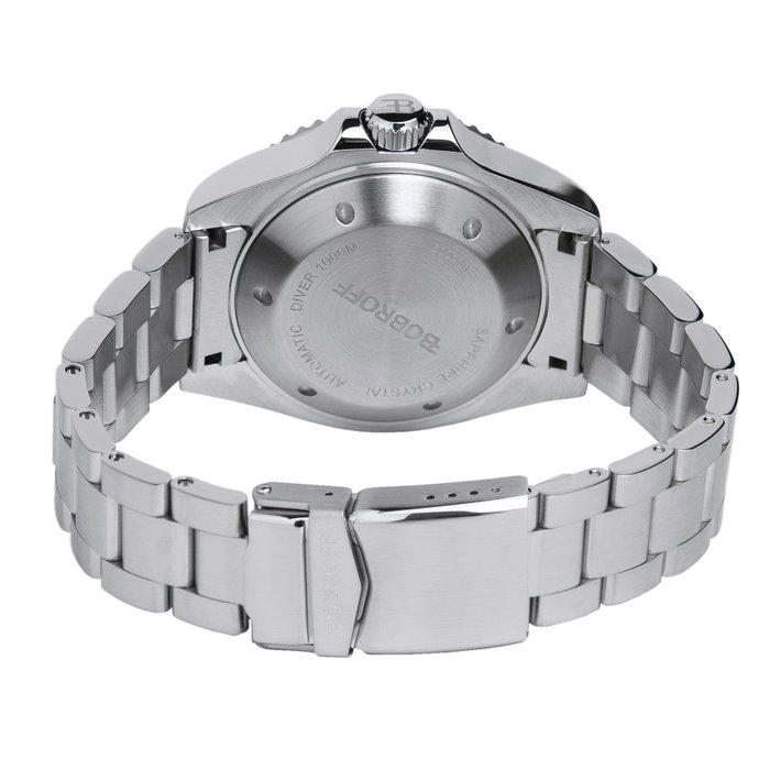 Bobroff BF001 Collection Tabarca - Montre Automatique Argentée Bobroff BF001 Collection Tabarca - Montre Automatique Argentée