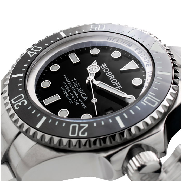 Bobroff BF001 Collection Tabarca - Montre Automatique Argentée Bobroff BF001 Collection Tabarca - Montre Automatique Argentée