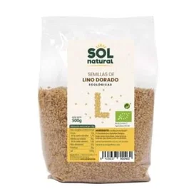 SOLNATURAL Graines de lin doré BIO 500g
