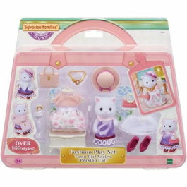 Sylvanian Families La valisette de mode et grande soeur chat persan