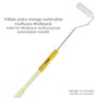 WOLFPACK LINEA PROFESIONAL Rouleau en mousse pour émail acrylique 100 mm