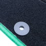 OCC Design Tapis de Voiture sur Mesure pour Kia Sportage (2010-2016) - 5 Pièces - Vert
