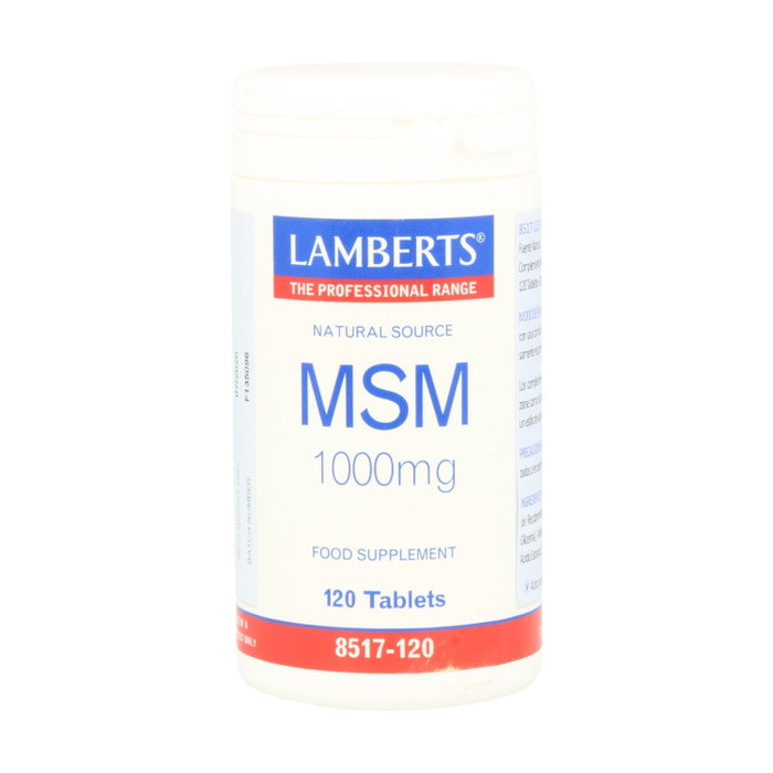 LAMBERTS MSM 1000 mg 120 comprimés