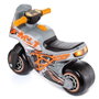 Molto - Trotteur moto argenté pour enfant - Jouet moto d'équilibre en plastique - 27x11x37 cm