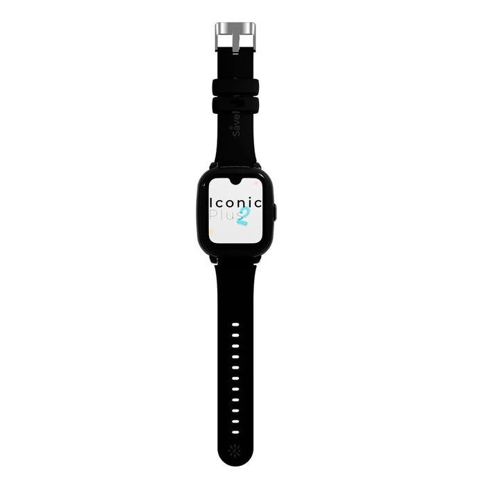 Montre intelligente Save Family ICONIC2 BLACK 40 mm 1,44” Noir