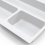 Emuca Range-couverts Optima Vertex/Concept Blanc, Module 800 mm
