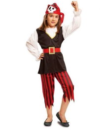 My Other Me Déguisement Pirate Calavera Taille 10-12 Ans