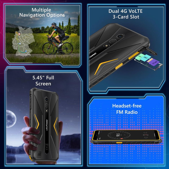 Smartphone Ulefone ARMOR 33 12 GB RAM 512 GB Noir