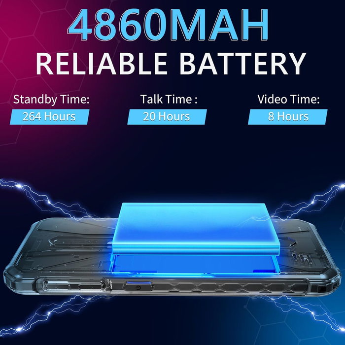 Smartphone Ulefone ARMOR 33 12 GB RAM 512 GB Noir