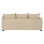 BigBuy Home Canapé trois places Beige 220 x 95 x 90 cm