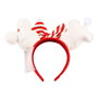 Loungefly Diadème Oreilles Mickey et Minnie en Bonhomme de Neige Disney - Accessoire de Tête ou Bijou Fantaisie