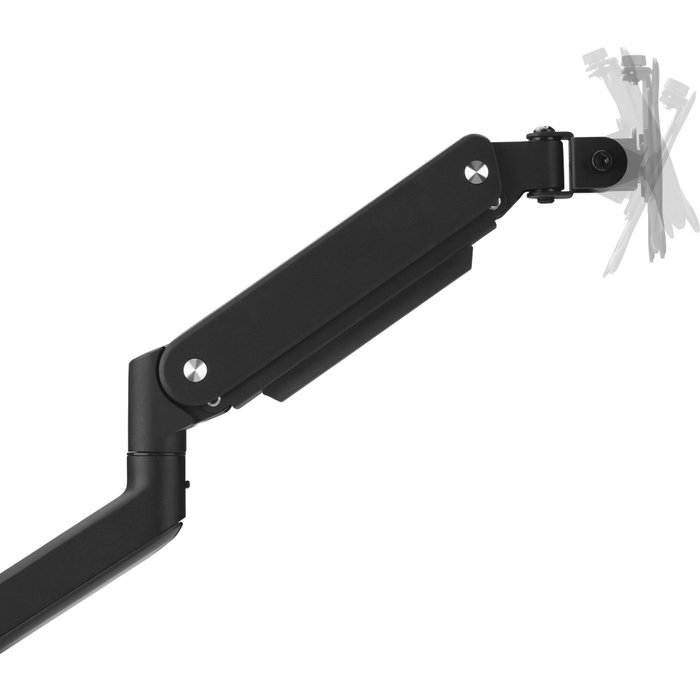 One Monitor Mount Solid Dual Black DM 4210