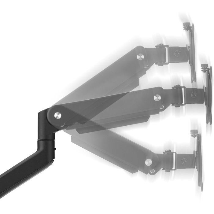 One Monitor Mount Solid Dual Black DM 4210