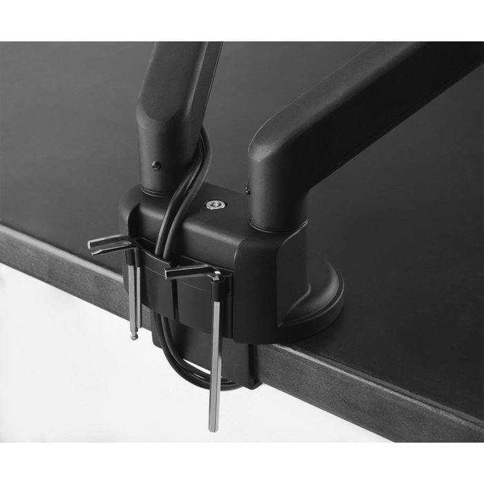 One Monitor Mount Solid Dual Black DM 4210