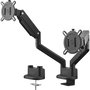 One Monitor Mount Solid Dual Black DM 4210