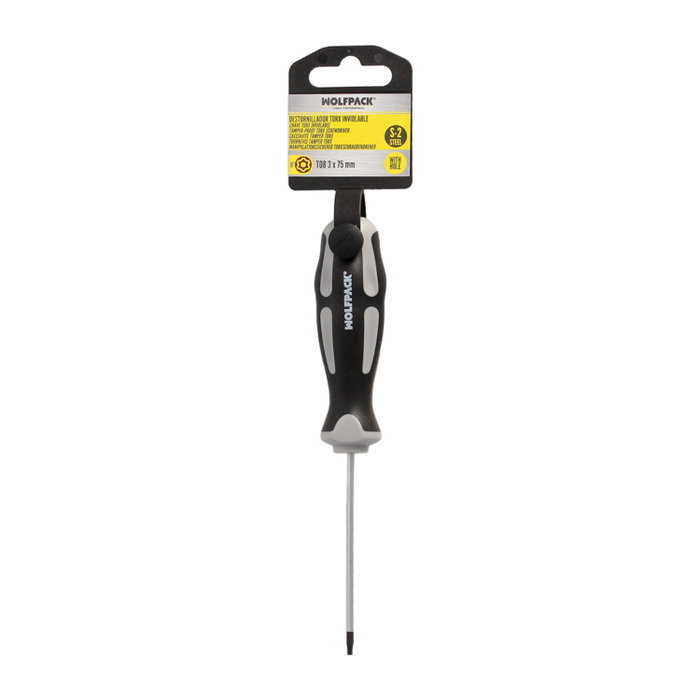 WOLFPACK LINEA PROFESIONAL Tournevis Torx Inviolable T08 x Ø 3,0 x 75 mm