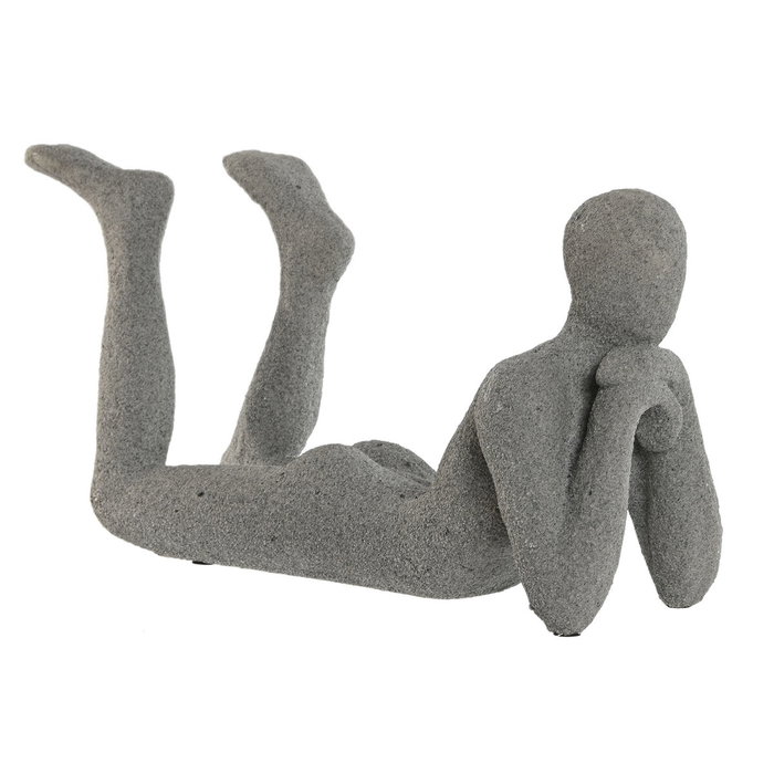 Figurine Décorative Home ESPRIT Gris 39 x 13,5 x 20,8 cm Figurine Décorative Home ESPRIT Gris 39 x 13,5 x 20,8 cm