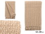 GIFTDECOR Tapis Multiuso Entrelacé Beige 160x240cm