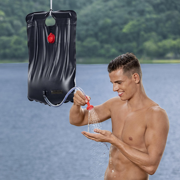 Bestway Sac de Douche Solaire Capacité 20L 41x58 cm Jardin et Camping 58224