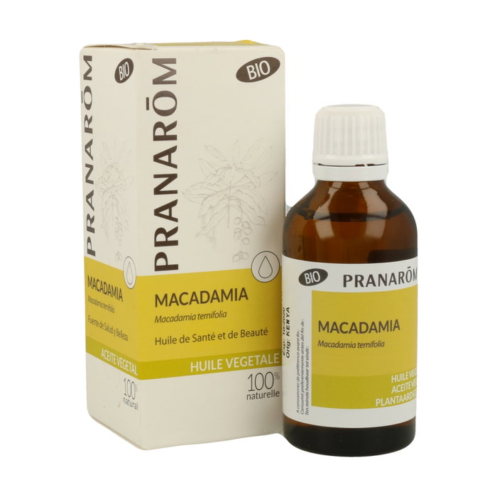 PRANAROM Huile de Macadamia BIO 50 ml