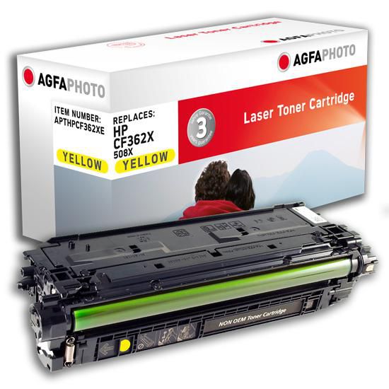 AgfaPhoto CF362X - Toner laser jaune - Rendement 9500 pages AgfaPhoto CF362X - Toner laser jaune - Rendement 9500 pages